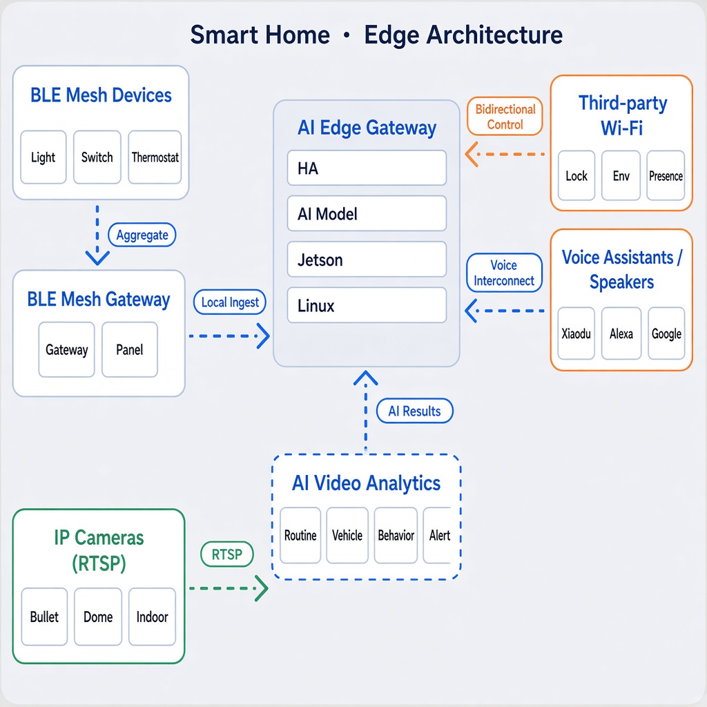 Smart home · edge architecture